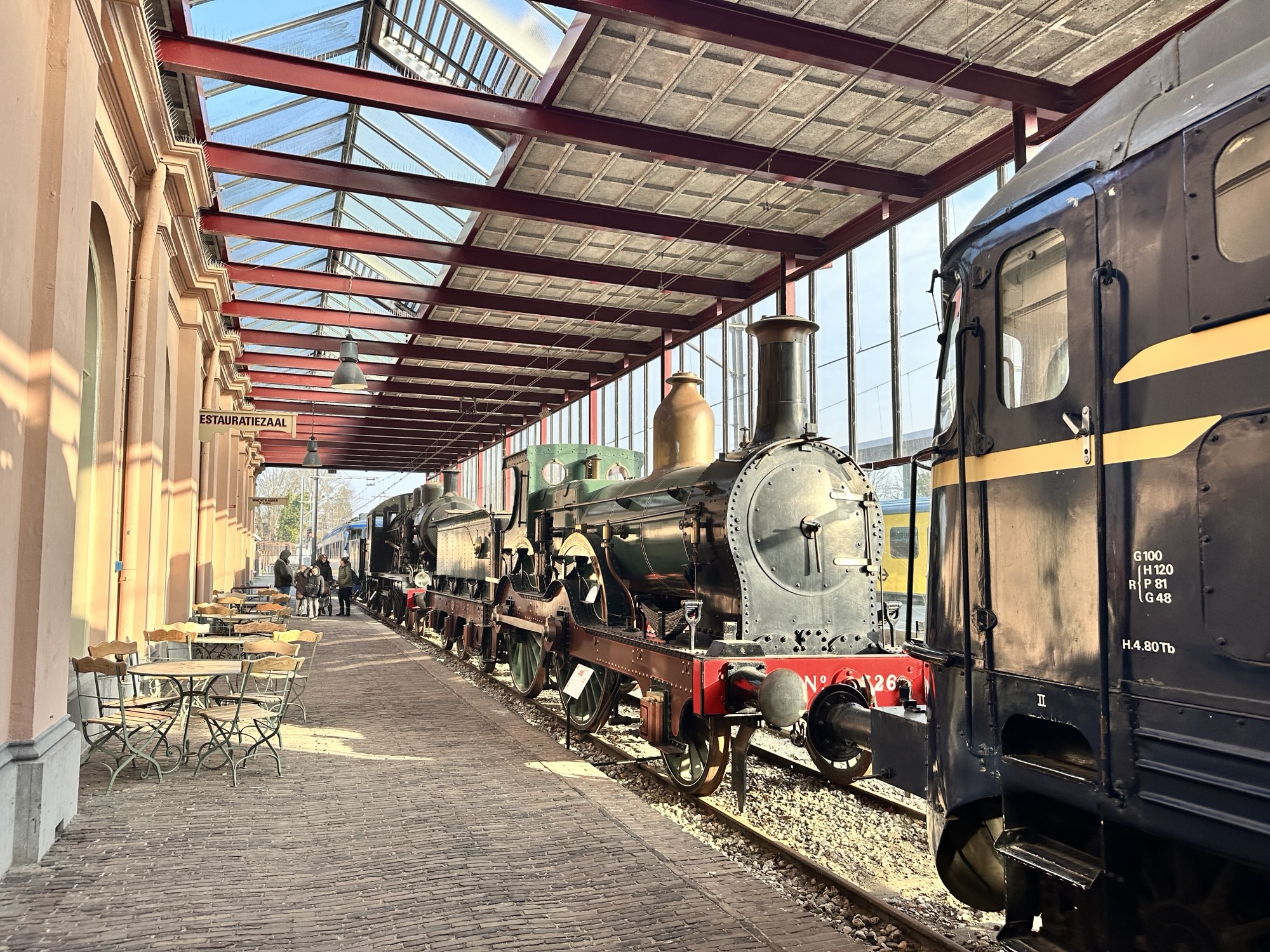 オランダのユトレヒトにある鉄道博物館